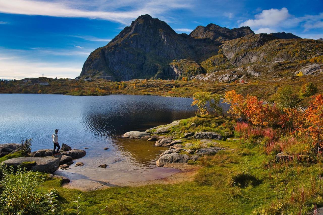 Lofoten Planet Basecamp Villa Sørvågen Kültér fotó