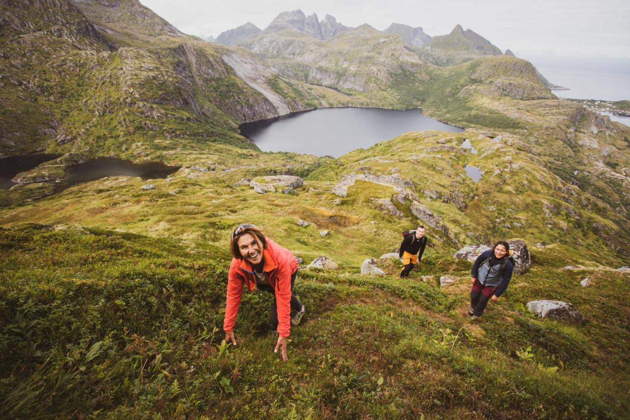 Lofoten Planet Basecamp Villa Sørvågen Kültér fotó