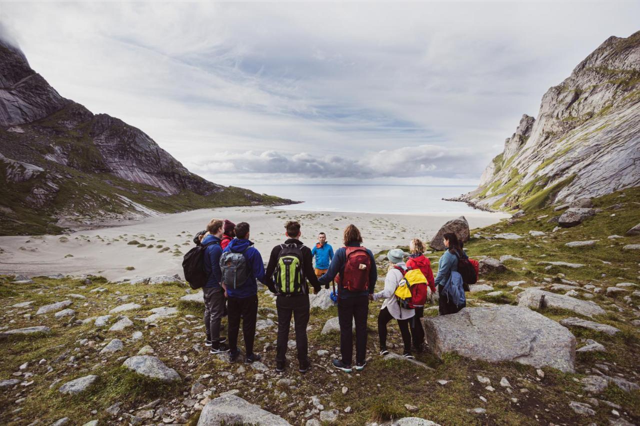 Lofoten Planet Basecamp Villa Sørvågen Kültér fotó