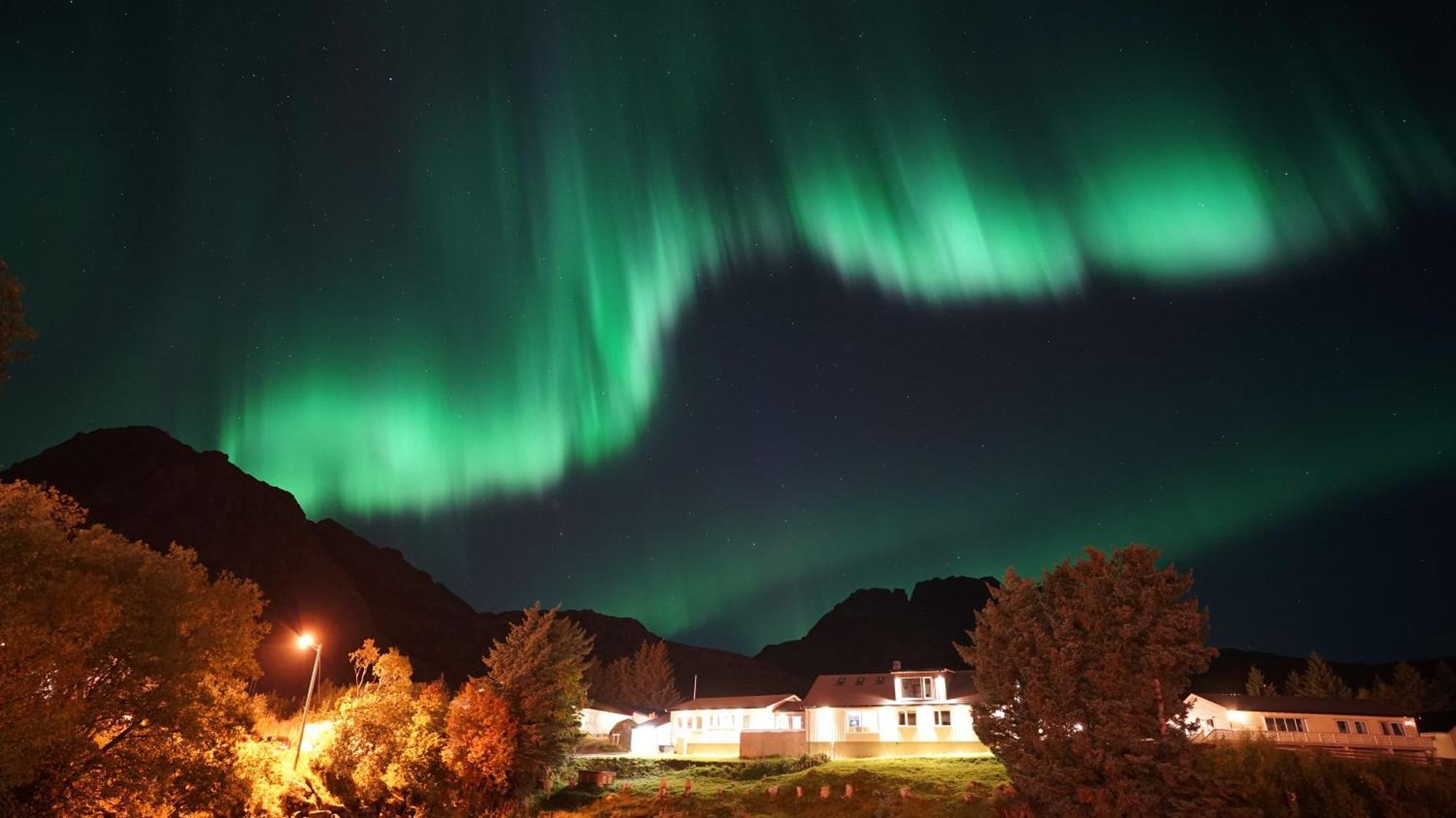 Lofoten Planet Basecamp Villa Sørvågen Kültér fotó