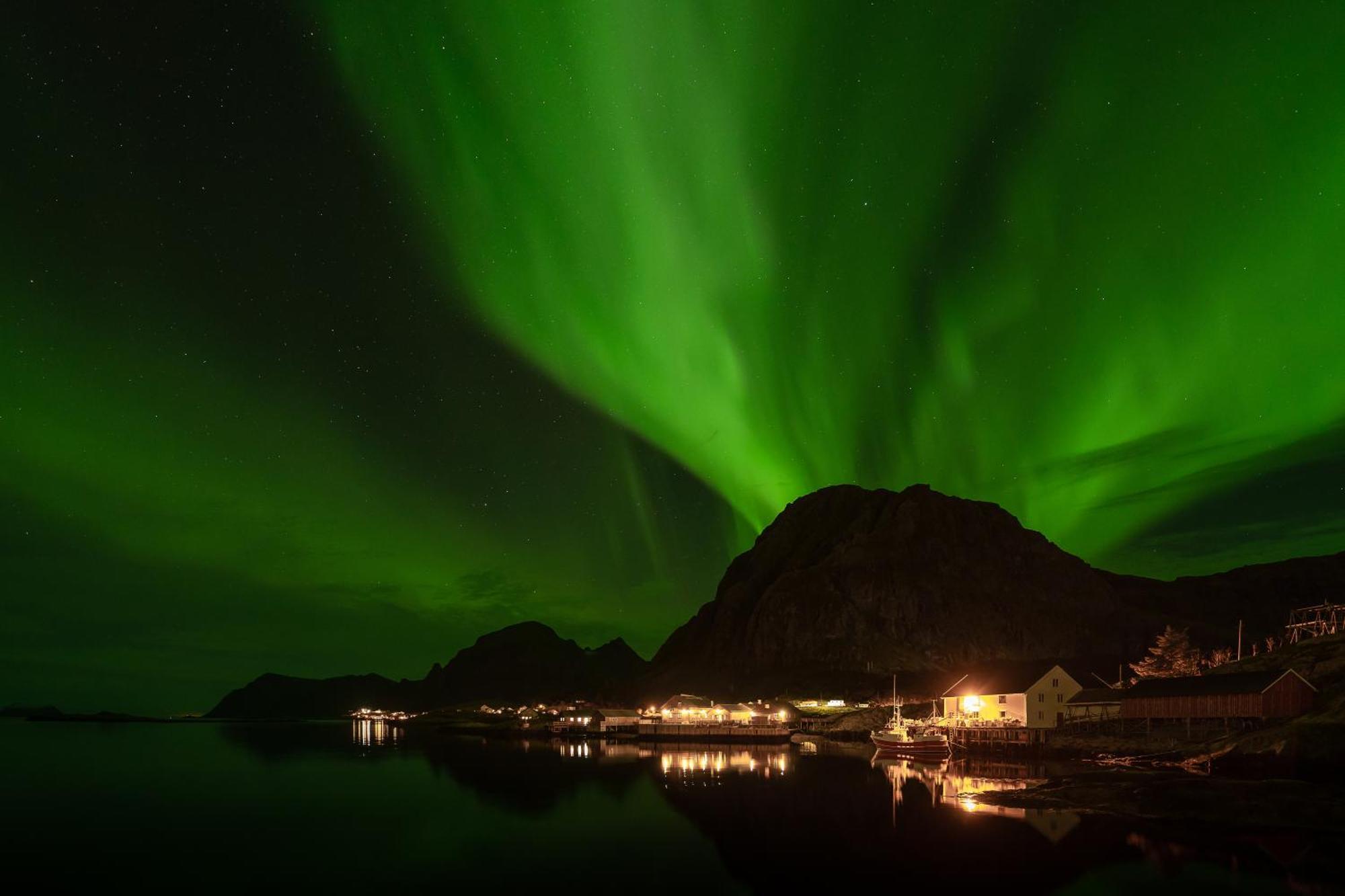 Lofoten Planet Basecamp Villa Sørvågen Kültér fotó