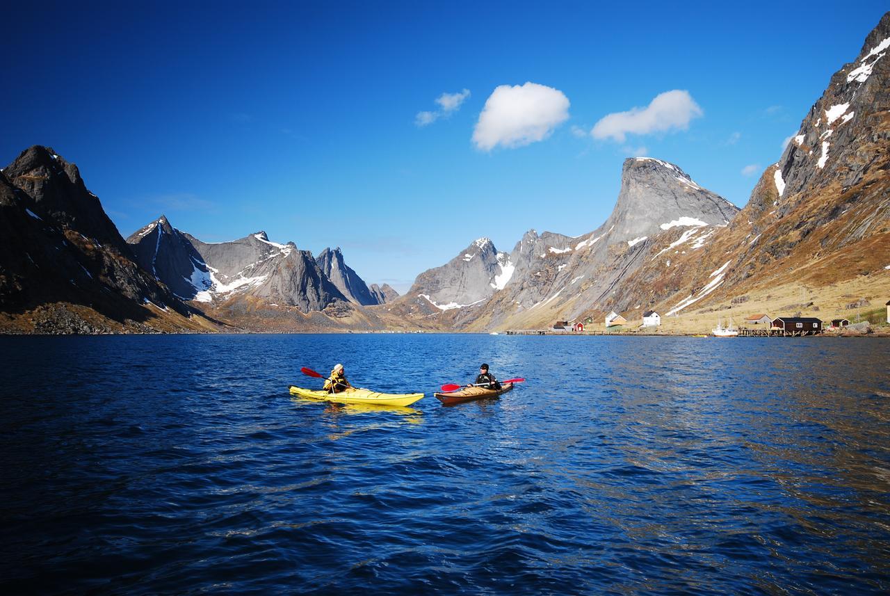 Lofoten Planet Basecamp Villa Sørvågen Kültér fotó