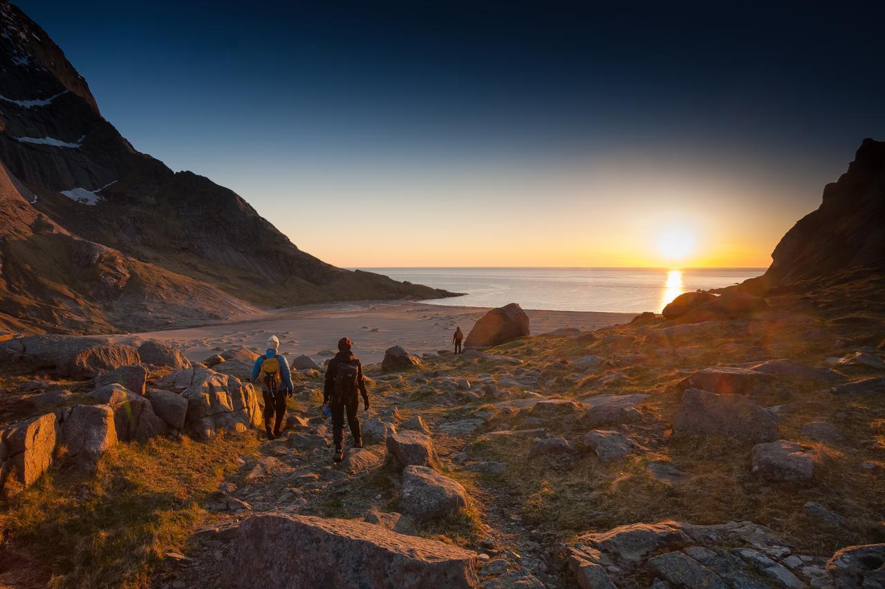 Lofoten Planet Basecamp Villa Sørvågen Kültér fotó