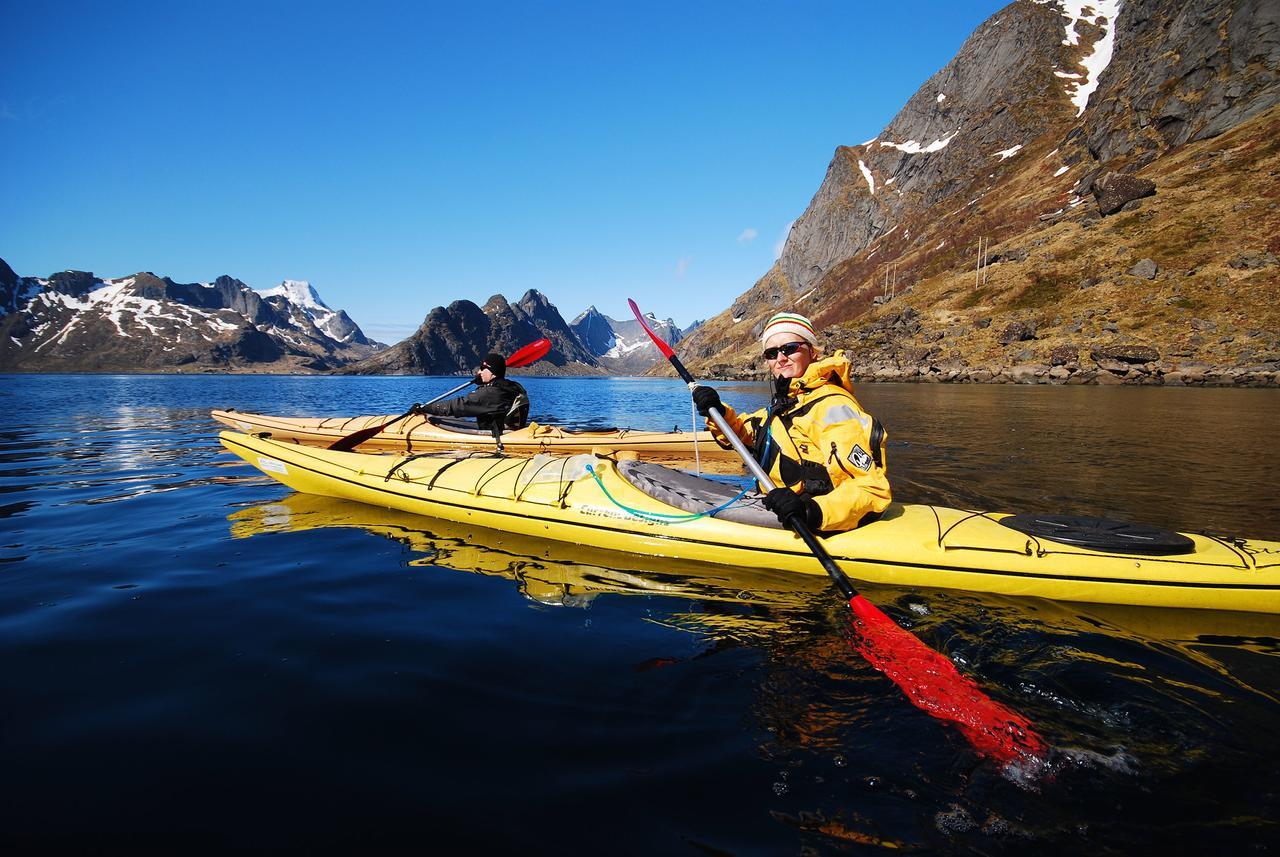 Lofoten Planet Basecamp Villa Sørvågen Kültér fotó