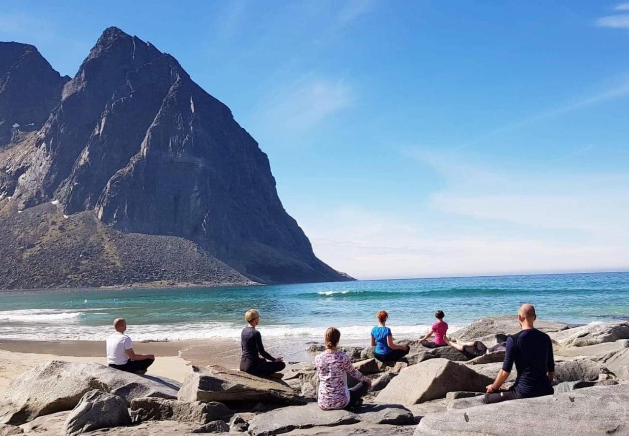 Lofoten Planet Basecamp Villa Sørvågen Kültér fotó